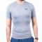 FL UA Men’s HG Comp SS Grey t-shirt